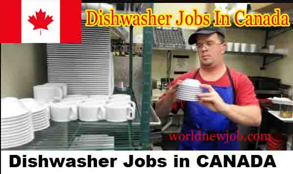 Dishwasher Jobs In Canada For Foreigners 