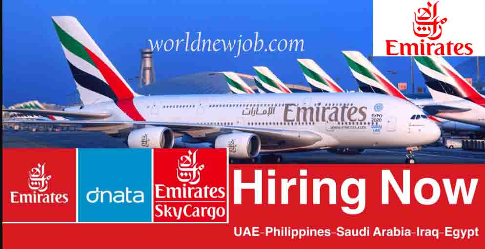 Emirates Air Sky Cargo Jobs In Dubai UAE 