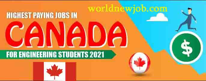 Highest Paying Jobs In Canada For Student 